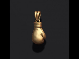 Boxing gloves pendant 3D Принт Модель