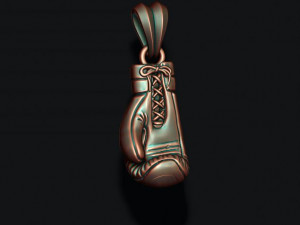 Boxing gloves pendant 3D Принт Модель
