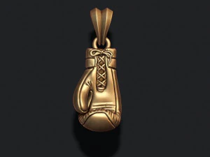 Boxing gloves pendant 3D Print Model