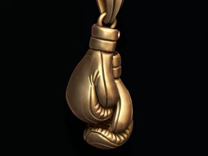 Boxing gloves pendant 3D Print Model