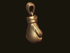 Boxing gloves pendant 3D Print Model