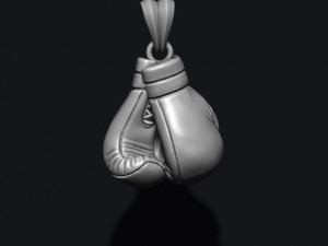 Boxing gloves pendant 3D Print Model