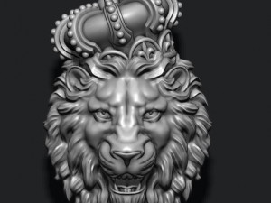 lion pendant pack Modelo de impresión 3D