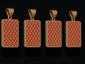 Playing cards kings pack set Model do druku 3D