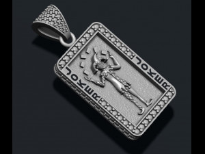 Joker pendant 3D Print Model