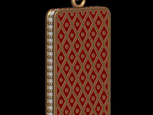 Joker playing card pendant 3D Print Model