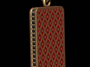 Joker playing card pendant 3D Baskı Modeli