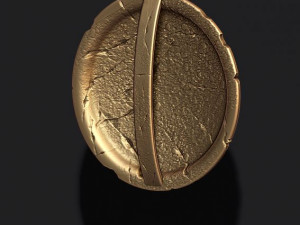 Spartan shield pendant 3D Принт Модель