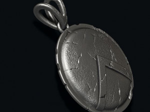 Spartan shield pendant 3D Принт Модель