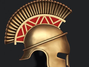 Spartan helmet pendant Modelo de impresión 3D