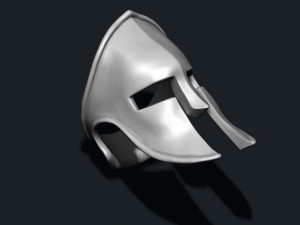 Spartan helmet ring 3D 打印模型
