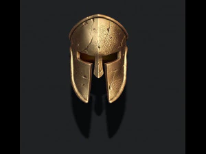 Spartan helmet ring 3D Print Model
