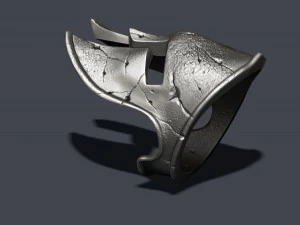 Spartan helmet ring 3D Print Model