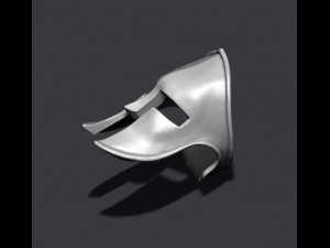 Spartan helmet ring 3D 打印模型
