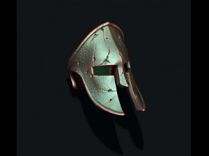 Spartan helmet ring 3D 打印模型