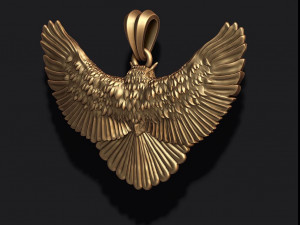 Owl pendant 3D Print Model