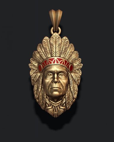 Indian discount head pendant