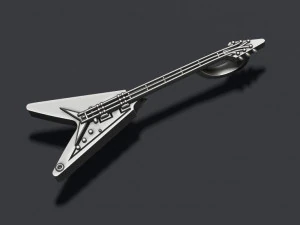 Electric guitar pendant 3D Print Model