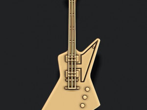 Guitar pendants pack Modèles 3D en vedette