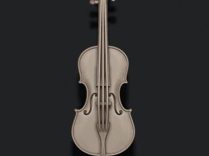 Violin pendant 3D Print Model