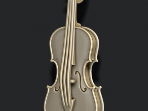 Violin pendant Modello di stampa 3D