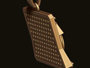 Drum pendant 3D Print Model