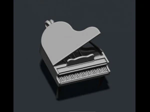 Piano pendant 3D Print Model