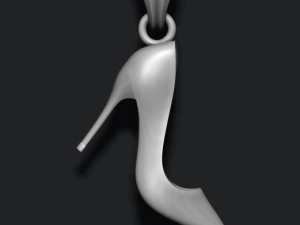 Women shoes pendant Model do druku 3D
