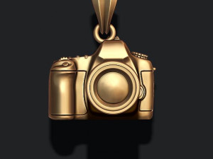 Photo camera pendant Modello di stampa 3D