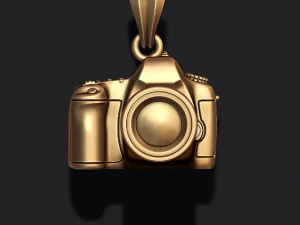 Photo camera pendant 3D Print Model