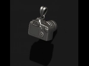Photo camera pendant 3D Print Model