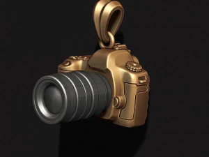 Fotoğraf kamerası kolyesi 3D Baskı Modeli