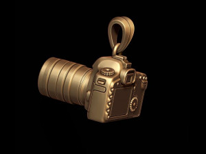 Photo camera pendant Modello di stampa 3D