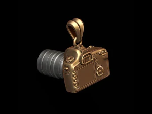 Photo camera pendant 3D Print Model