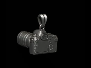 Photo camera pendant 3D Print Model