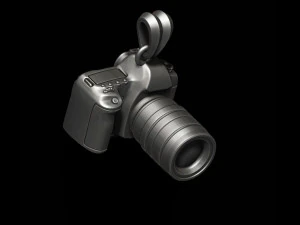 Photo camera pendant 3D Print Model
