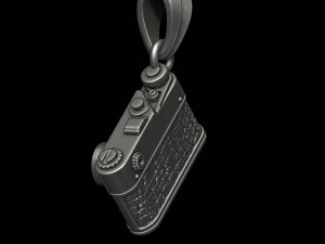 Photo camera pendant 3Dプリントモデル