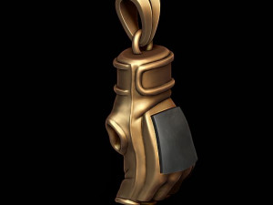 Mma gloves pendant 3D Print Model