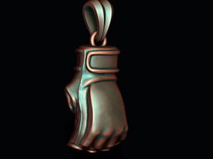 Mma gloves pendant 3D Print Model