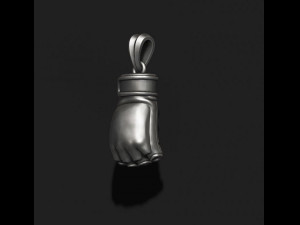 Mma gloves pendant 3D Print Model