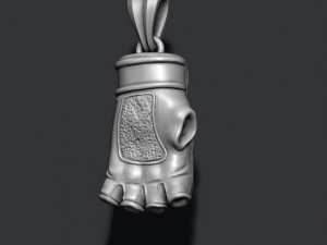Mma gloves pendant 3Dプリントモデル
