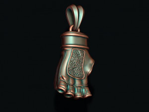Mma gloves pendant 3D Print Model