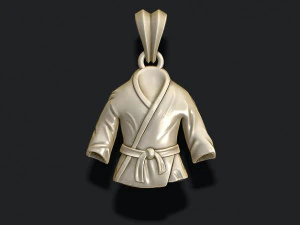 Kimono pendant 3D Print Model