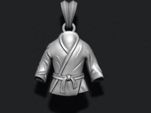 Kimono pendant 3D Print Model