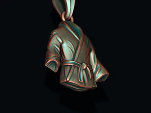 Kimono pendant 3D Print Model