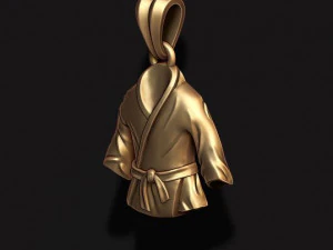 Kimono pendant 3D Print Model