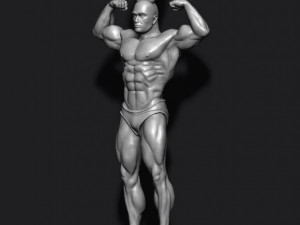 Bodybuilder pendant 3D Принт Модель