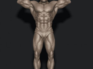 Bodybuilder pendant 3D Принт Модель