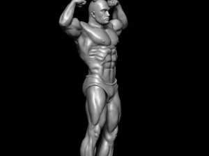 Bodybuilder pendant 3D Принт Модель