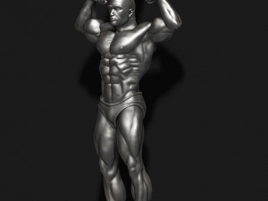 Bodybuilder pendant 3D Принт Модель